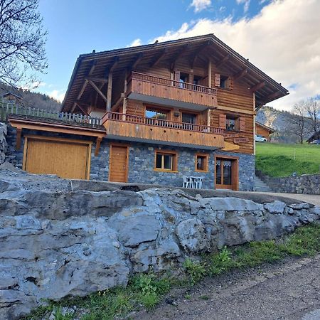 Appartement Cosy Face Aux Aravis Le Grand-Bornand Exteriör bild