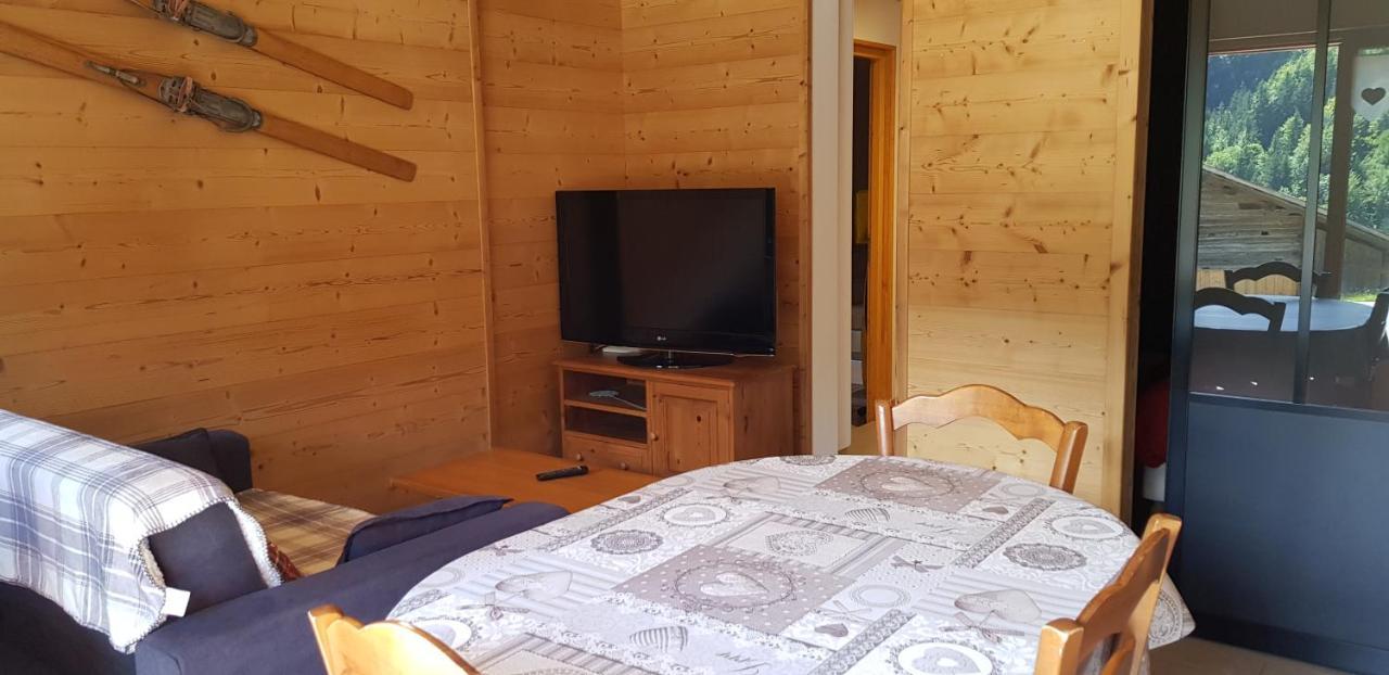 Appartement Cosy Face Aux Aravis Le Grand-Bornand Exteriör bild