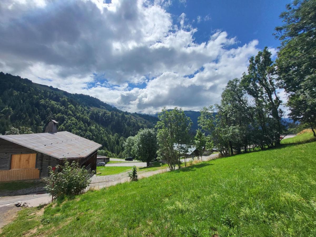 Appartement Cosy Face Aux Aravis Le Grand-Bornand Exteriör bild