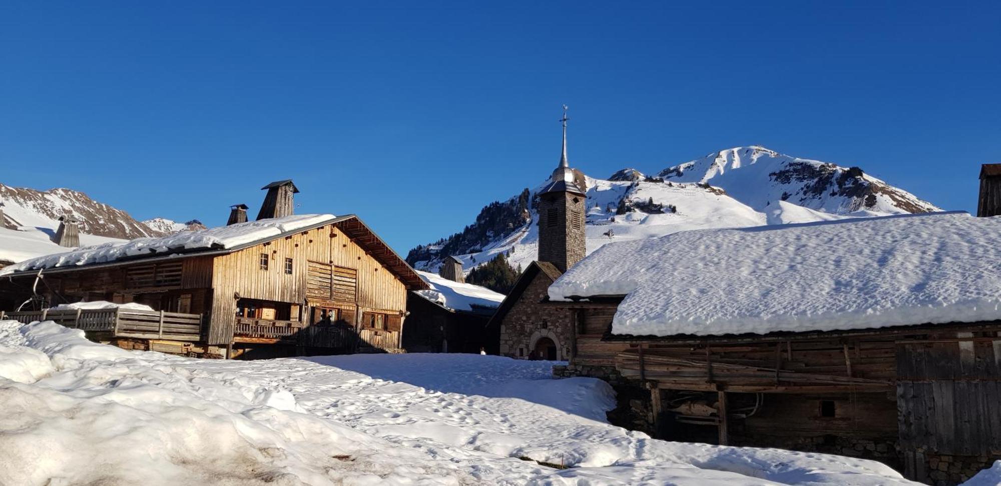 Appartement Cosy Face Aux Aravis Le Grand-Bornand Exteriör bild