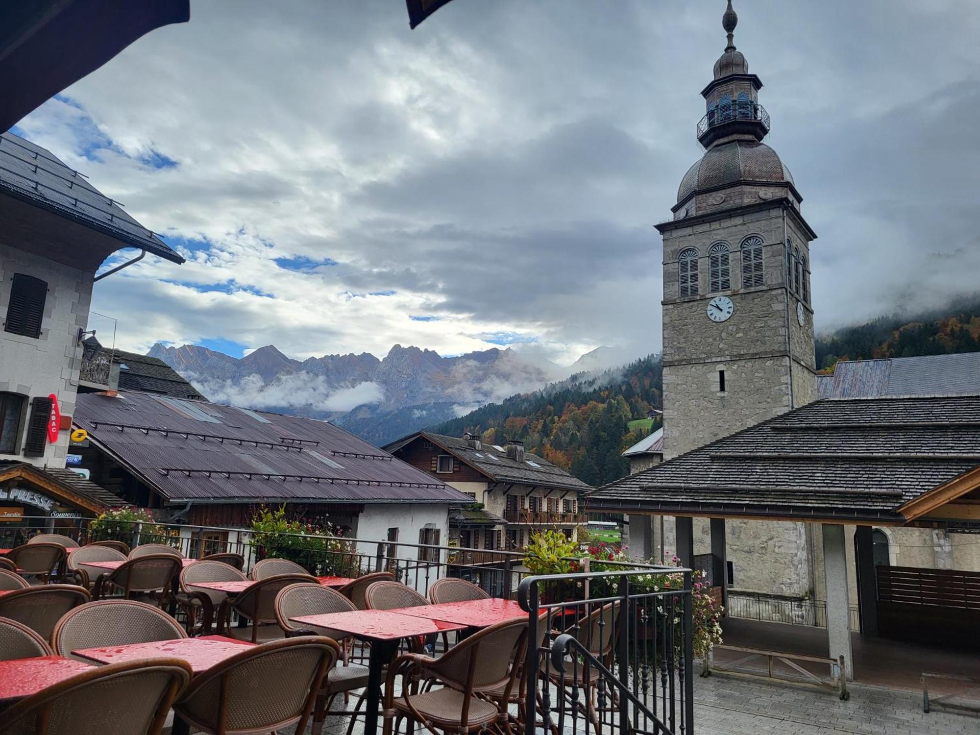 Appartement Cosy Face Aux Aravis Le Grand-Bornand Exteriör bild