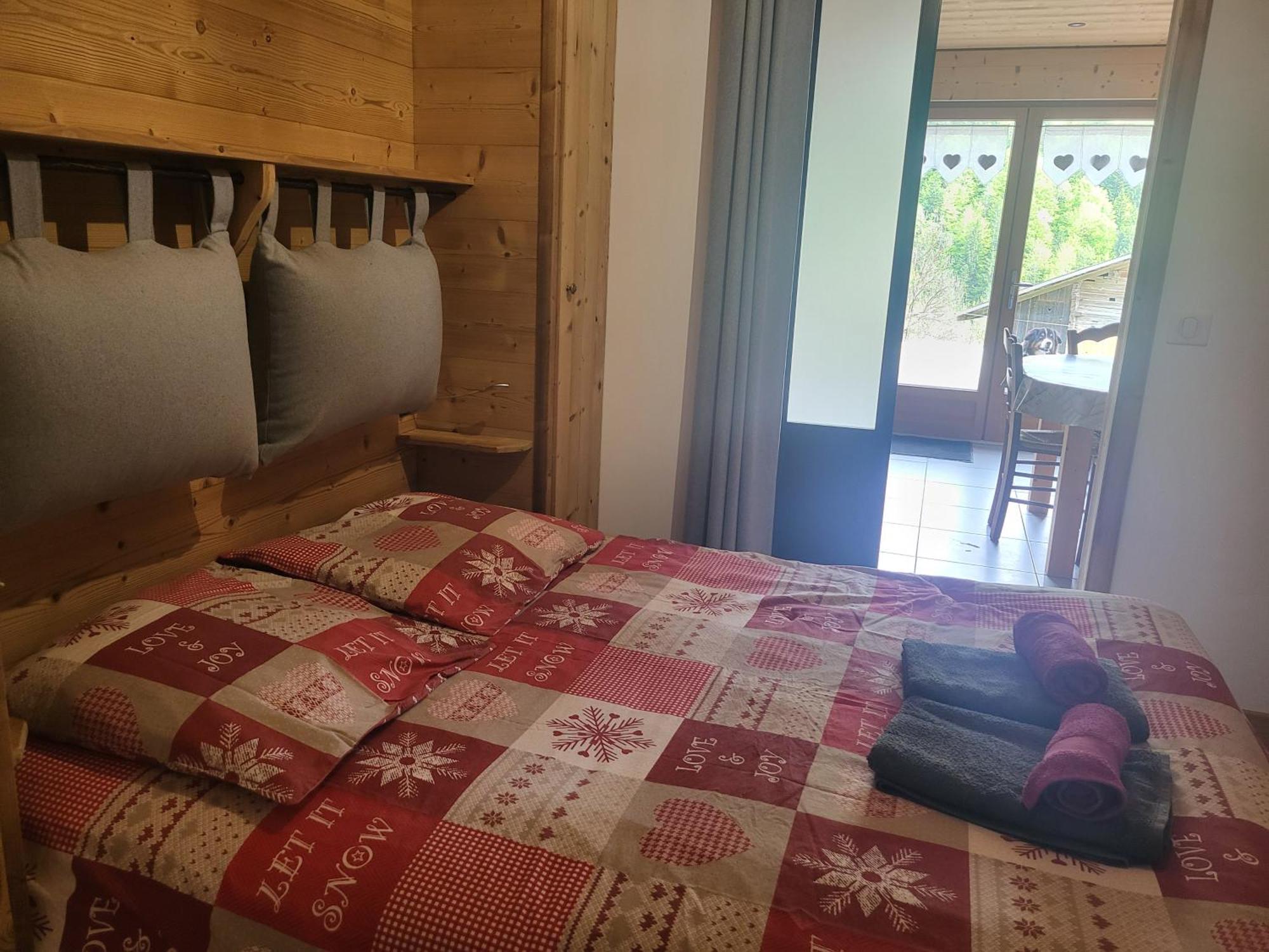Appartement Cosy Face Aux Aravis Le Grand-Bornand Exteriör bild