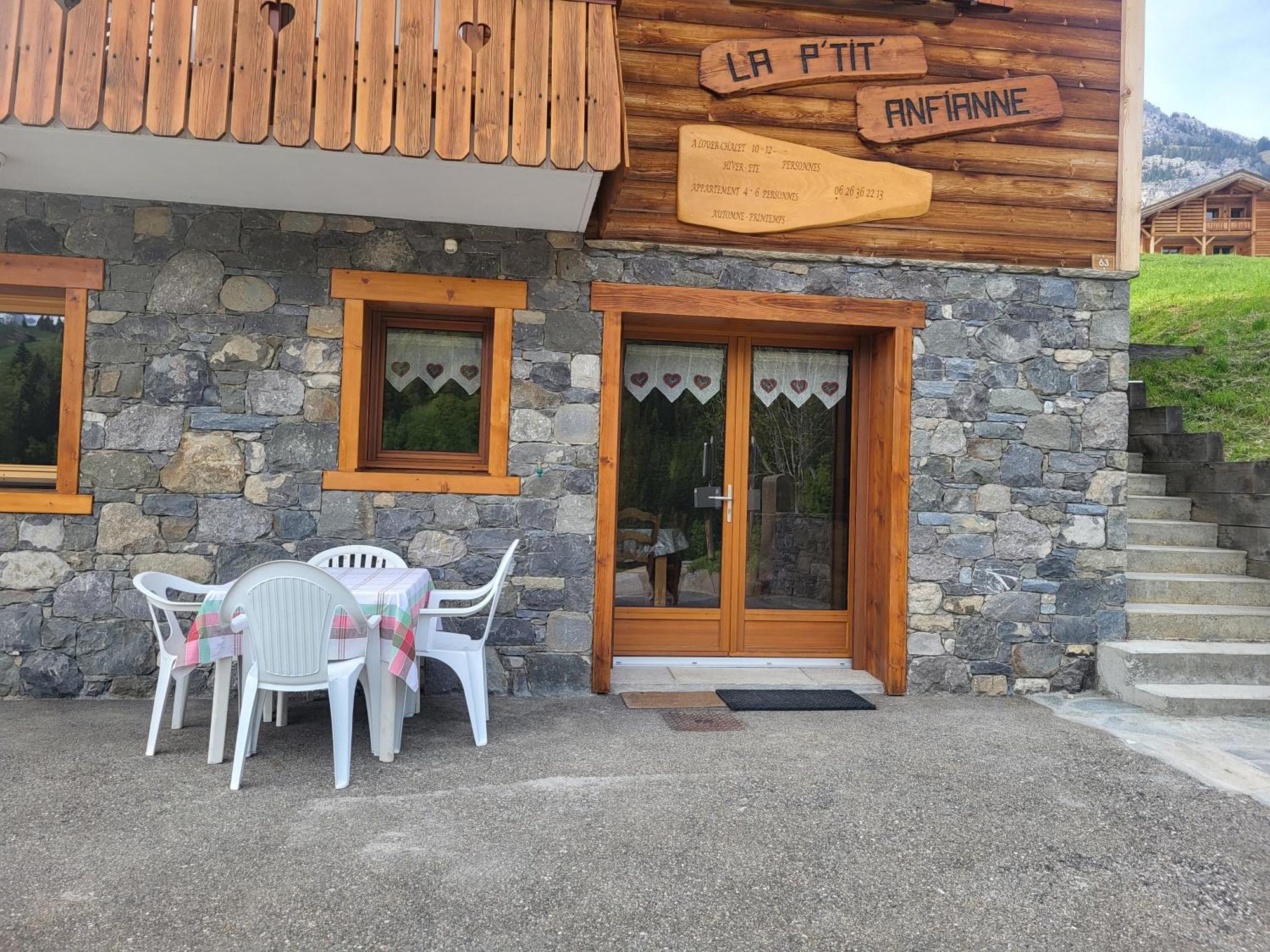 Appartement Cosy Face Aux Aravis Le Grand-Bornand Exteriör bild
